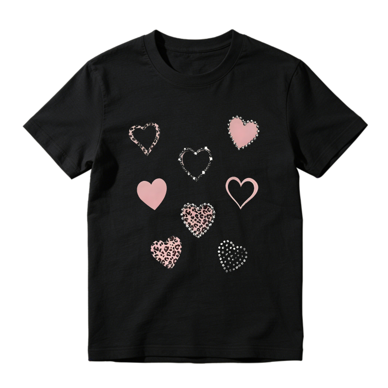 Heart Pattern Unisex Classic T-shirt