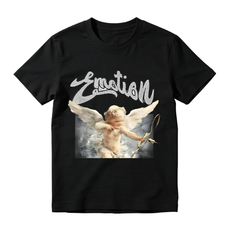 Angel With Bow And Arrow Emotion Unisex Classic T-shirt
