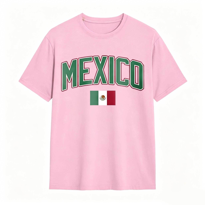 Mexico Flag Design T-shirt