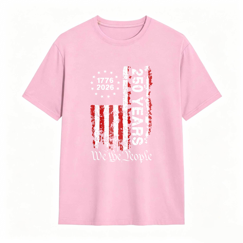 American Flag 1776 2026 250 Years We The People T-shirt