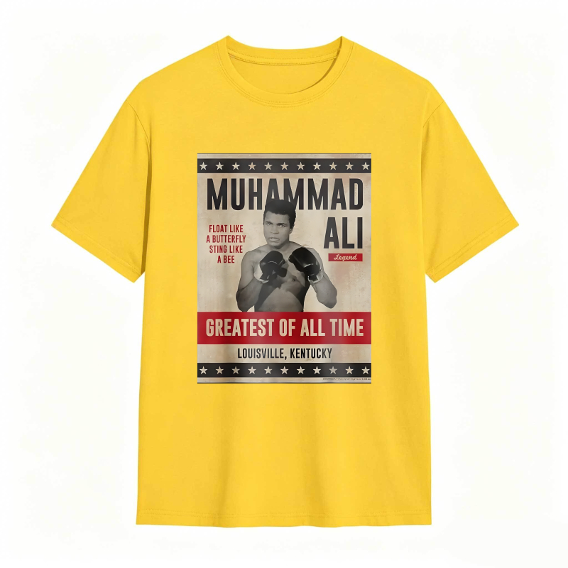 Muhammad Ali Float Like A Butterfly Sting Like A Bee Greatest Of All Time Louisville Kentucky T-shirt