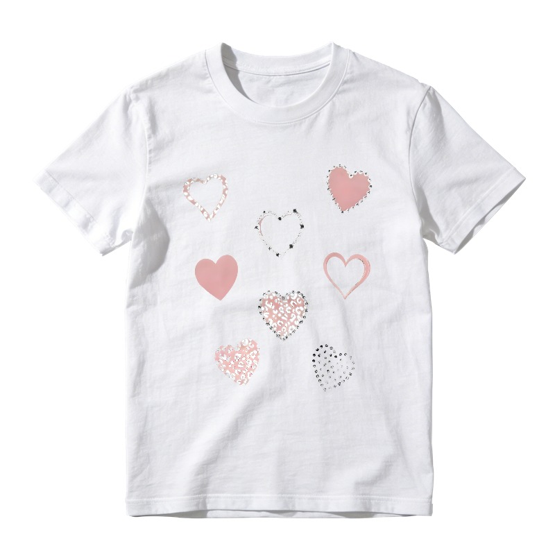Heart Pattern Unisex Classic T-shirt
