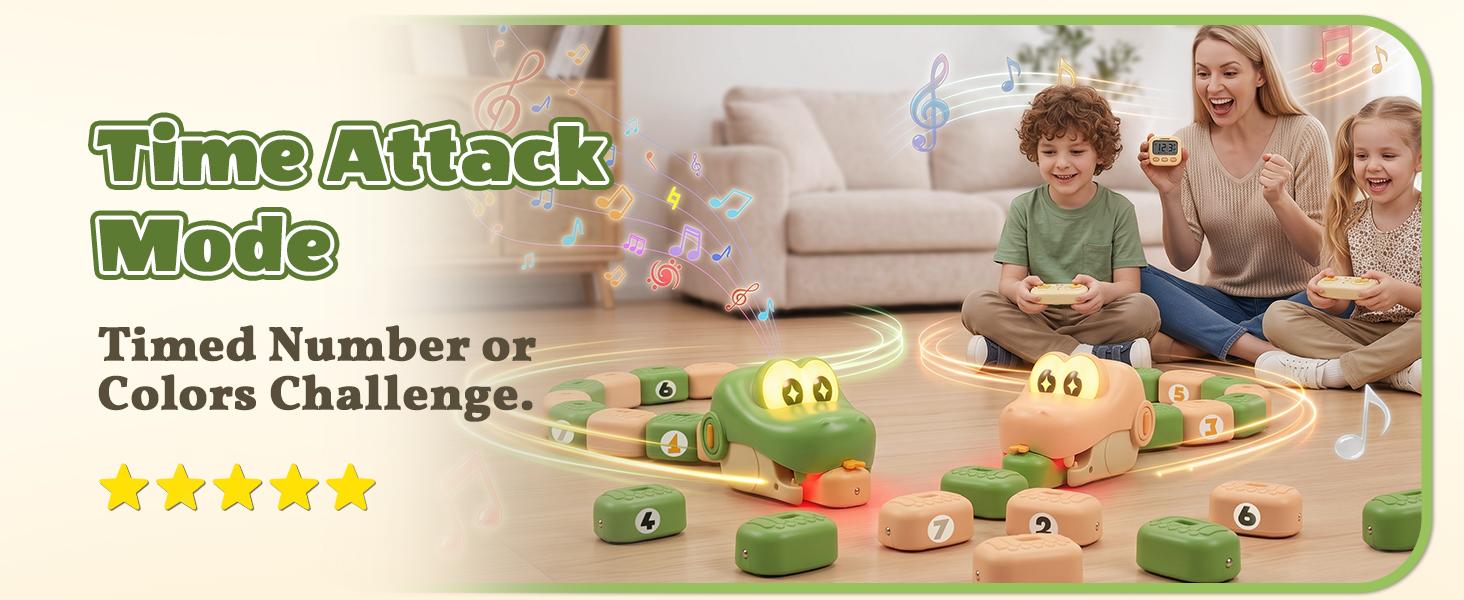 2 Player Snake Game, Remote Control Snake Toy with Magnetic Blocks, Lights & Sounds, Interactive Game for Kids 2 Player Snake Game, Remote Control Snake Toy with Magnetic Blocks, Lights & Sounds, Interactive Game for Kids