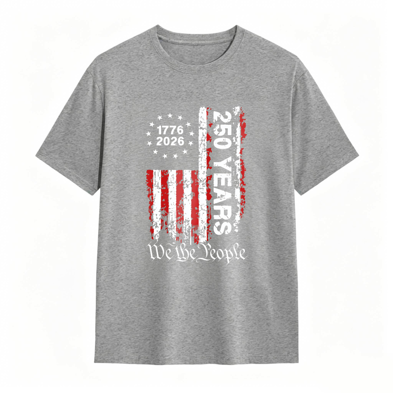 American Flag 1776 2026 250 Years We The People T-shirt