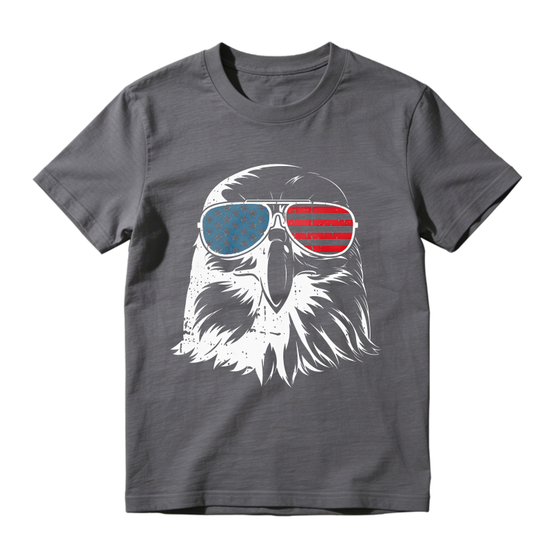 American Eagle With Usa Flag Sunglasses Unisex Classic T-shirt