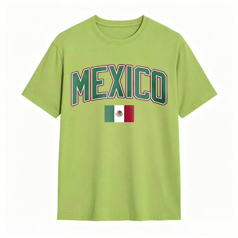 Mexico Flag Design T-shirt