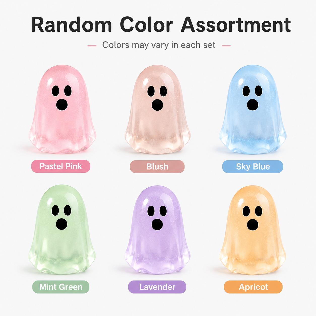 Glow In Dark Cute Ghost Resin Bead Set, Random Pattern Luminous Decorative Charms, Perfect Halloween Party Ornaments, Micro Landscape Filler & DIY Craft Material, 20/50 Packs Household Interior Decor Accessories Glow In Dark Cute Ghost Resin Bead Set, Random Pattern Luminous Decorative Charms, Perfect Halloween Party Ornaments, Micro Landscape Filler & DIY Craft Material, 20/50 Packs Household Interior Decor Accessories