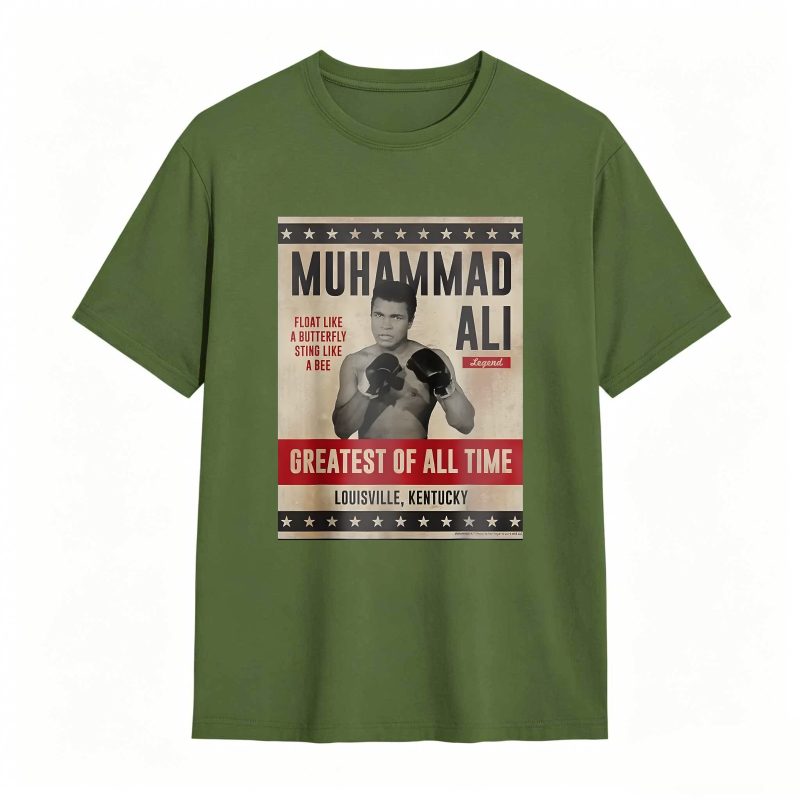 Muhammad Ali Float Like A Butterfly Sting Like A Bee Greatest Of All Time Louisville Kentucky T-shirt