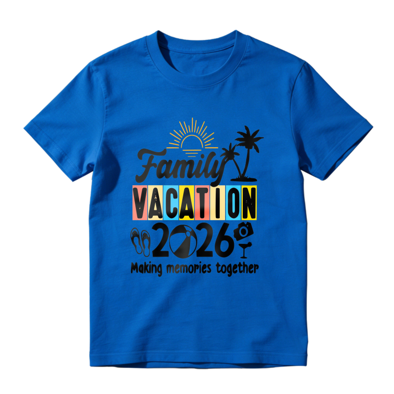 Family Vacation 2026 Making Memories Together Unisex Classic T-shirt