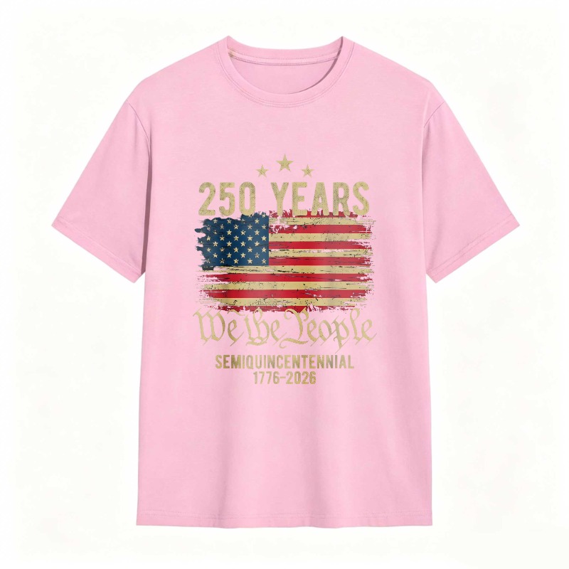 250 Years We The People American Flag Semiquincentennial 1776 2026 T-shirt