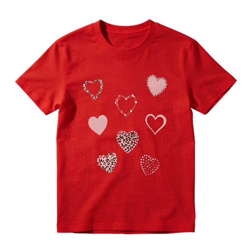 Heart Pattern Unisex Classic T-shirt