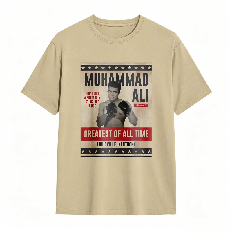 Muhammad Ali Float Like A Butterfly Sting Like A Bee Greatest Of All Time Louisville Kentucky T-shirt