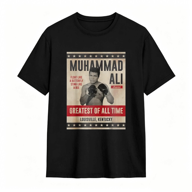 Muhammad Ali Float Like A Butterfly Sting Like A Bee Greatest Of All Time Louisville Kentucky T-shirt