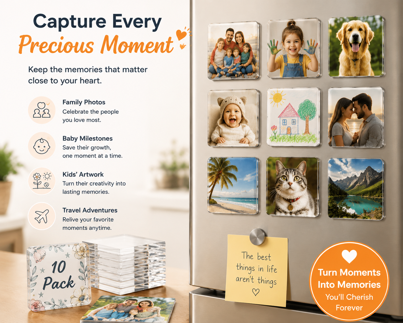 🔥45% OFF TODAY📸 DIY Photo Fridge Magnet Maker Kit