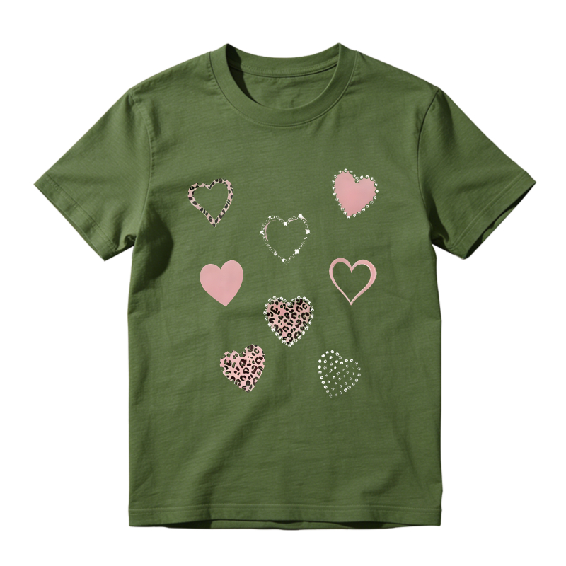 Heart Pattern Unisex Classic T-shirt