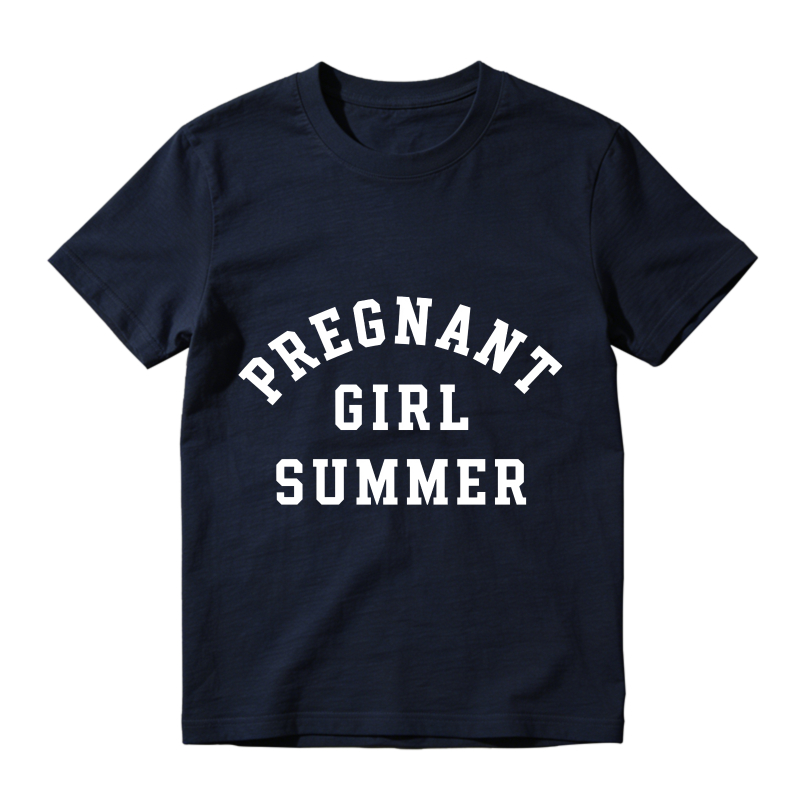 Pregnant Girl Summer Unisex Classic T-shirt