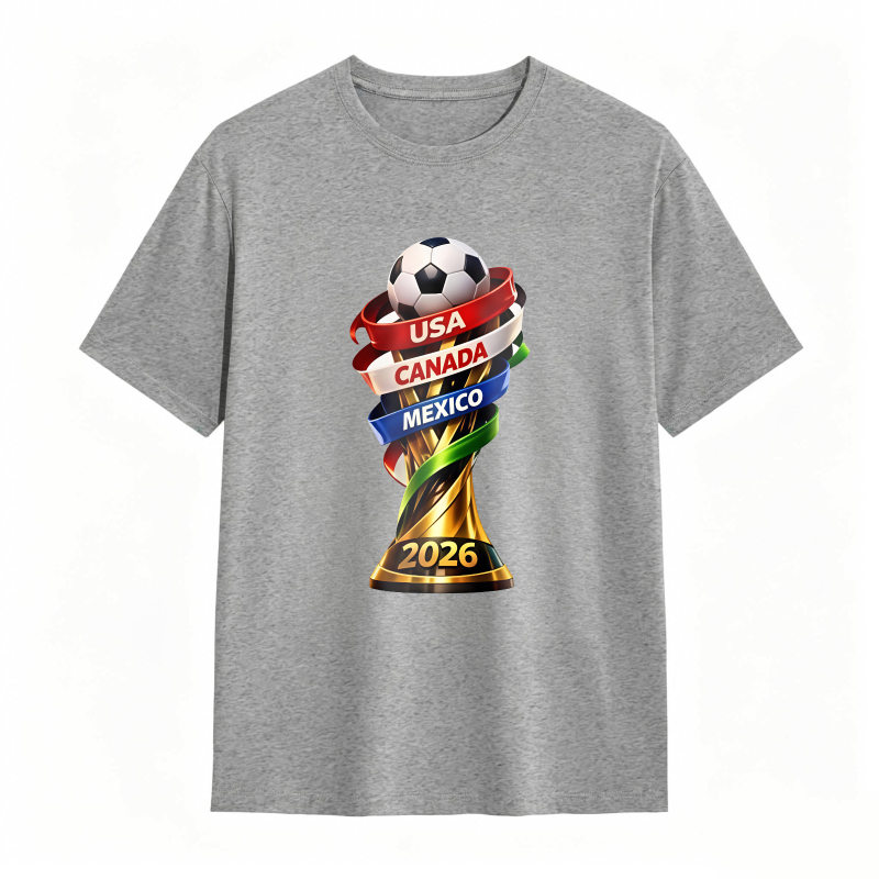 Fifa World Cup Usa Canada Mexico 2026 Trophy Soccer Ball T-shirt