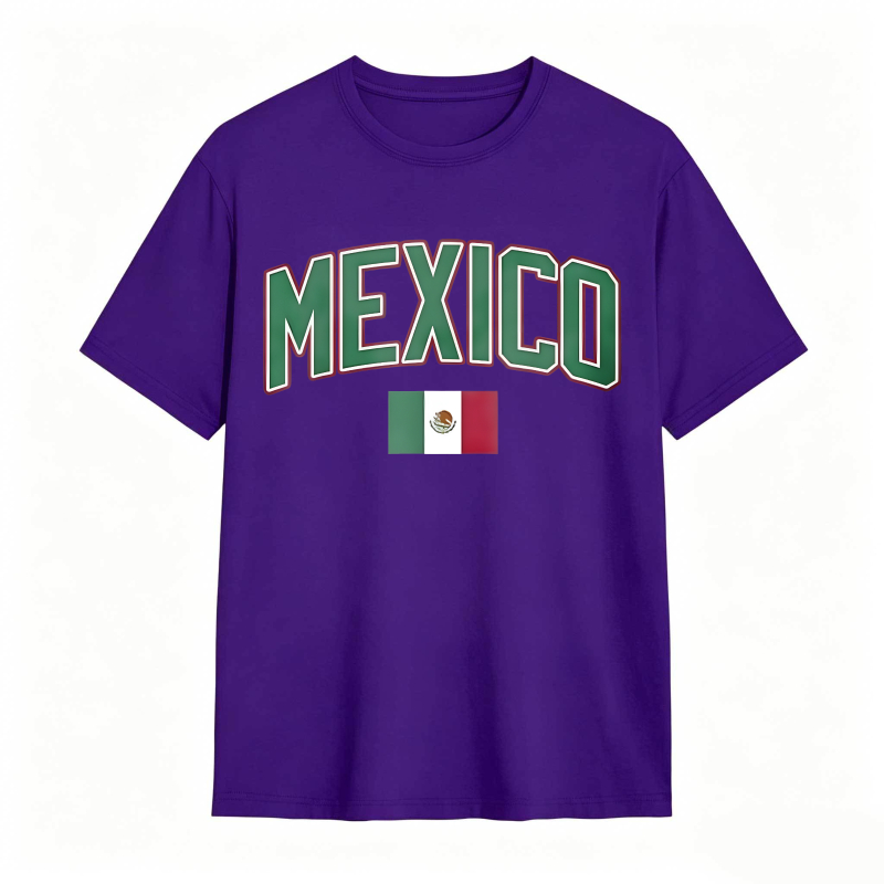 Mexico Flag Design T-shirt
