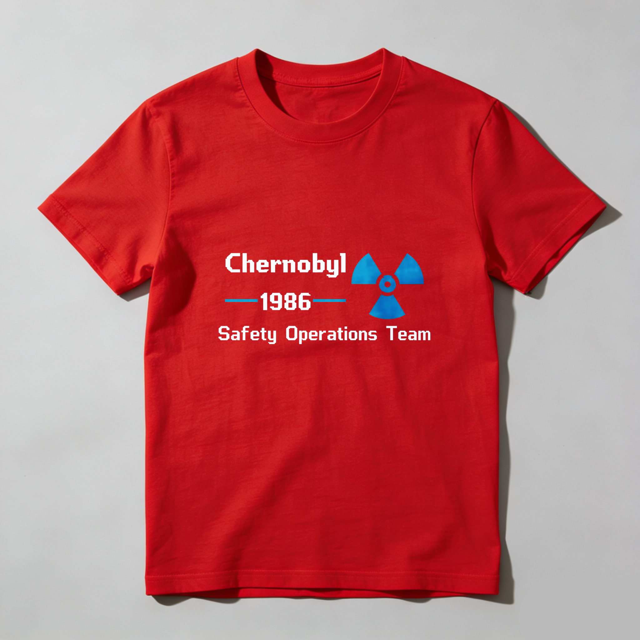 Dorawear Chernobyl 1986 Safety Operations Team Pure Cotton Short Sleeve T Shirt