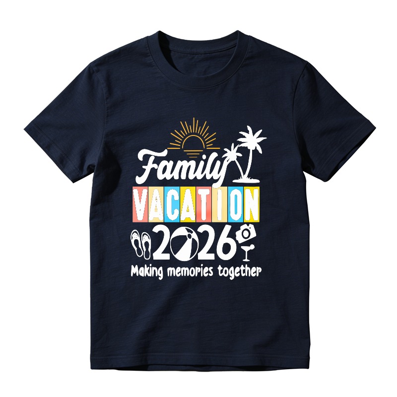Family Vacation 2026 Making Memories Together Unisex Classic T-shirt