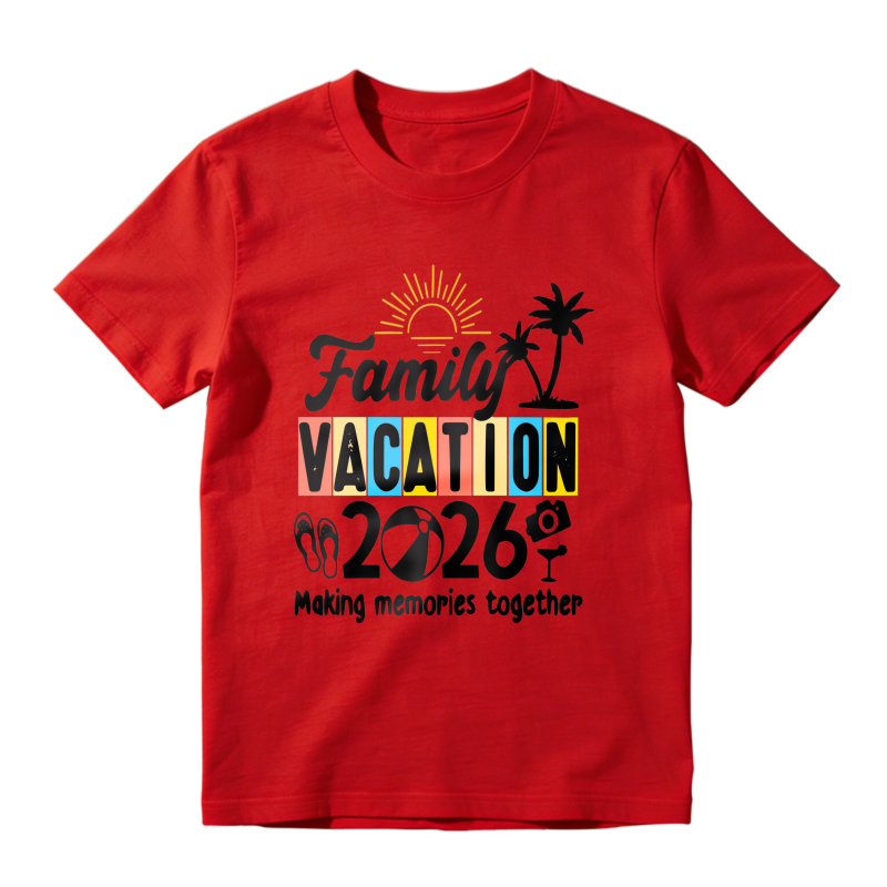 Family Vacation 2026 Making Memories Together Unisex Classic T-shirt