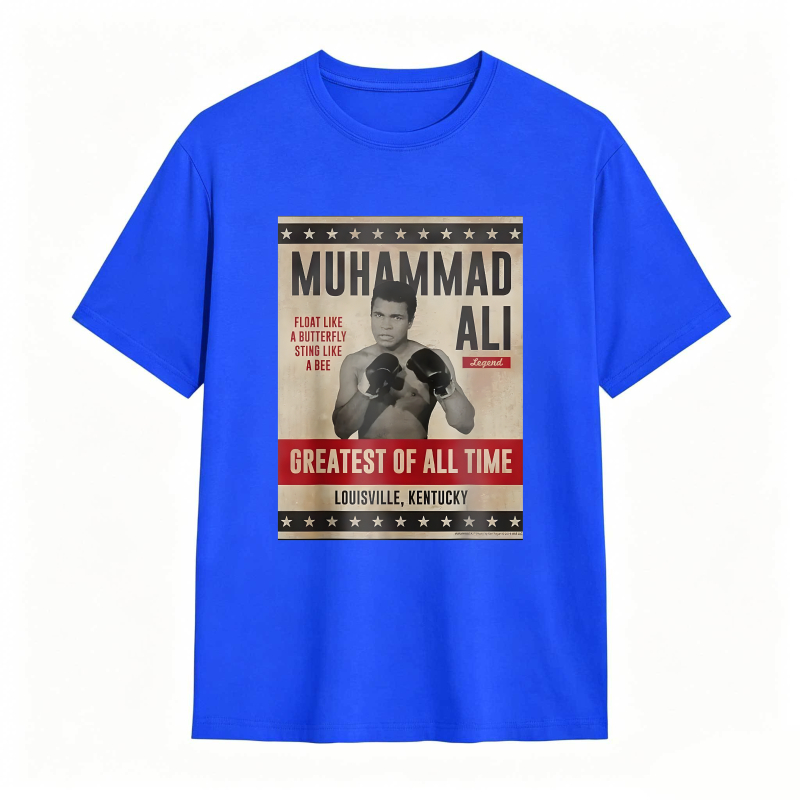 Muhammad Ali Float Like A Butterfly Sting Like A Bee Greatest Of All Time Louisville Kentucky T-shirt