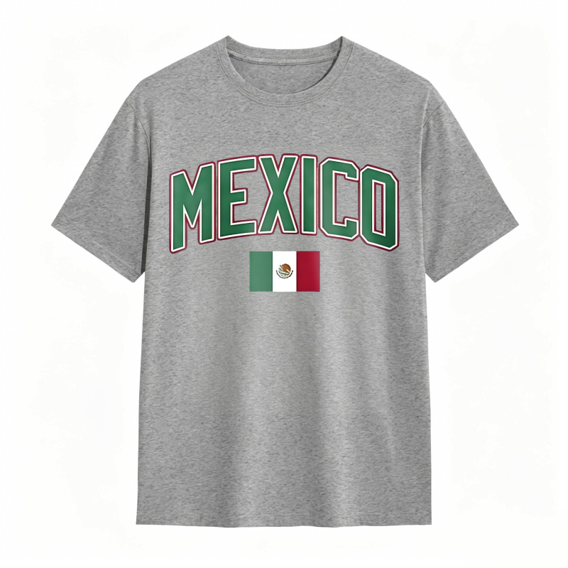 Mexico Flag Design T-shirt