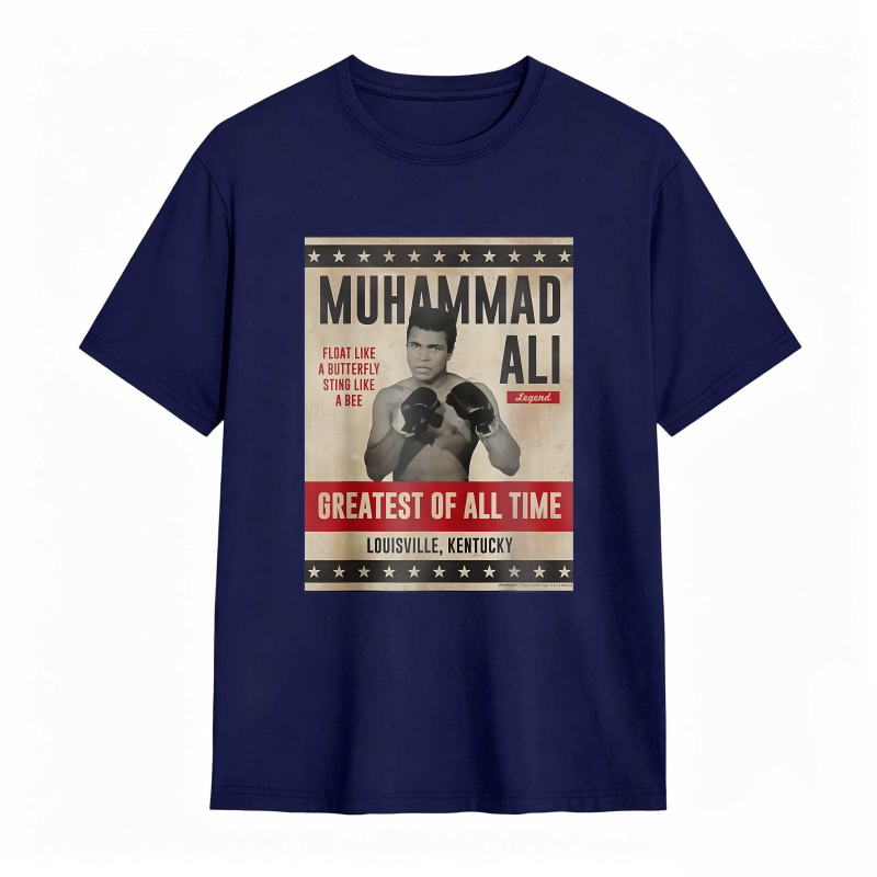 Muhammad Ali Float Like A Butterfly Sting Like A Bee Greatest Of All Time Louisville Kentucky T-shirt