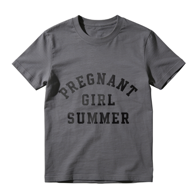 Pregnant Girl Summer Unisex Classic T-shirt