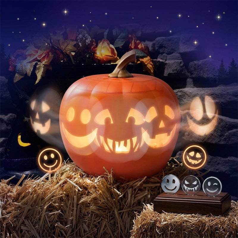 Talking Jack‑o'‑lantern Halloween Projector