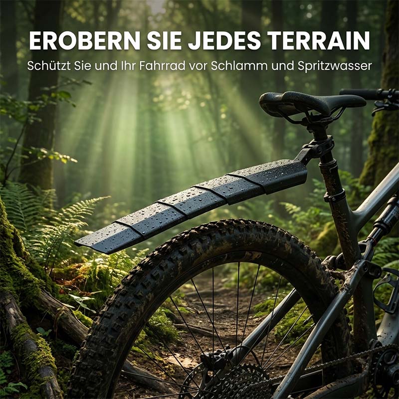 Verstellbares Teleskop-Schutzblech-Set