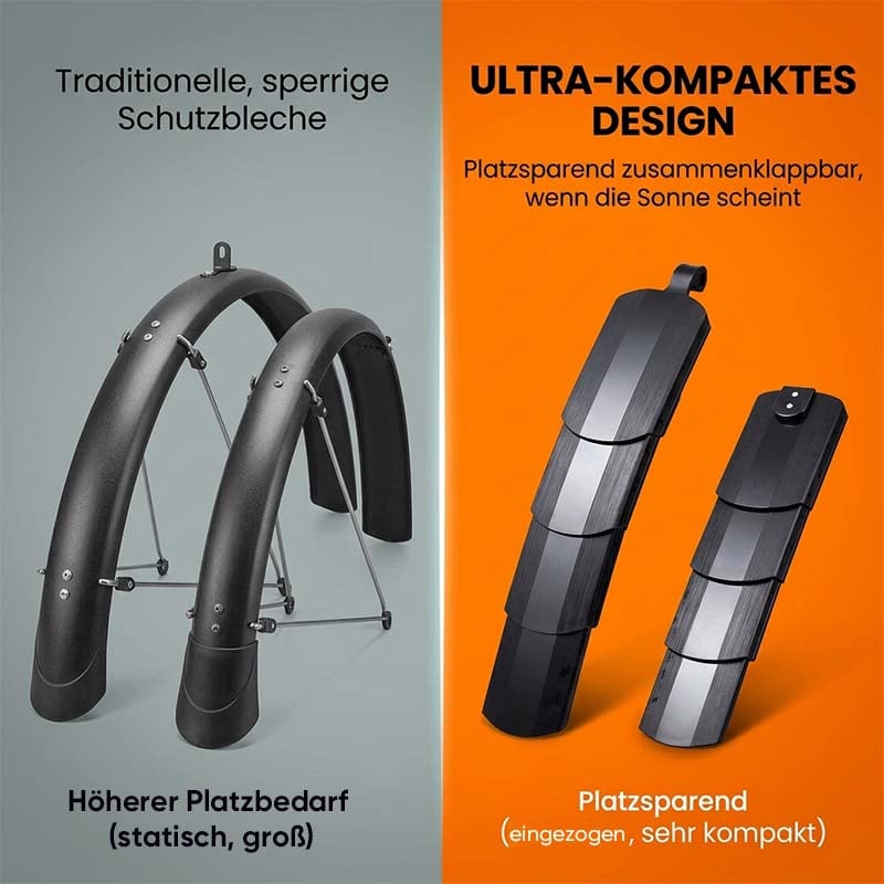 Verstellbares Teleskop-Schutzblech-Set