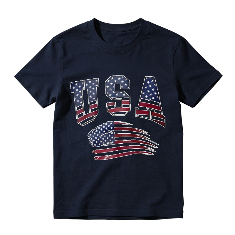 Usa Flag Design Unisex Classic T-shirt