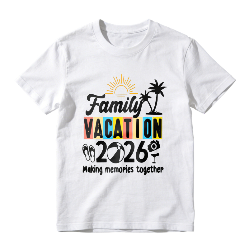 Family Vacation 2026 Making Memories Together Unisex Classic T-shirt