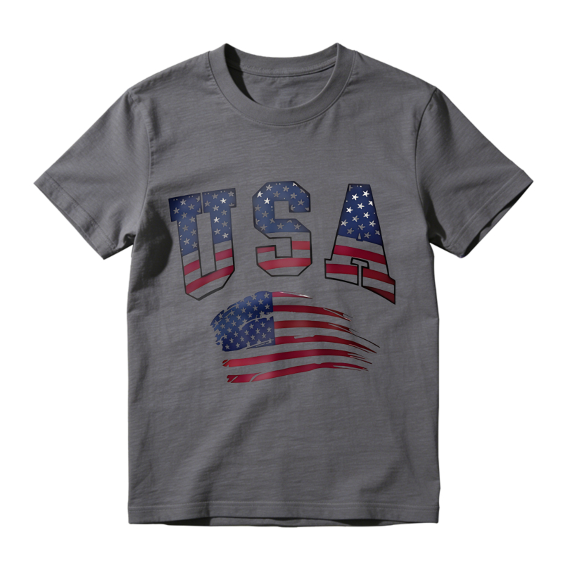 Usa Flag Design Unisex Classic T-shirt