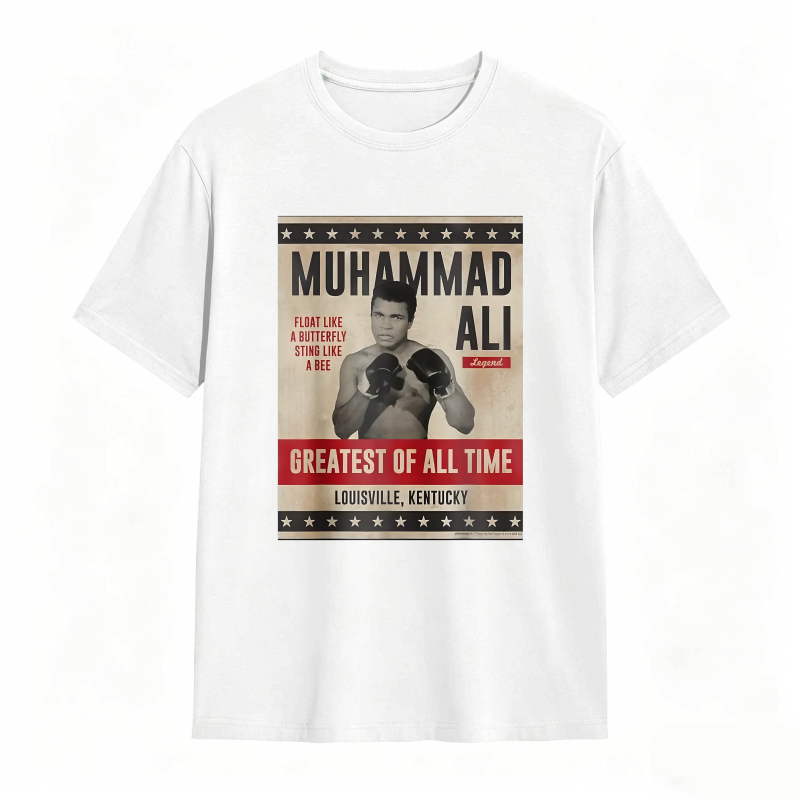 Muhammad Ali Float Like A Butterfly Sting Like A Bee Greatest Of All Time Louisville Kentucky T-shirt