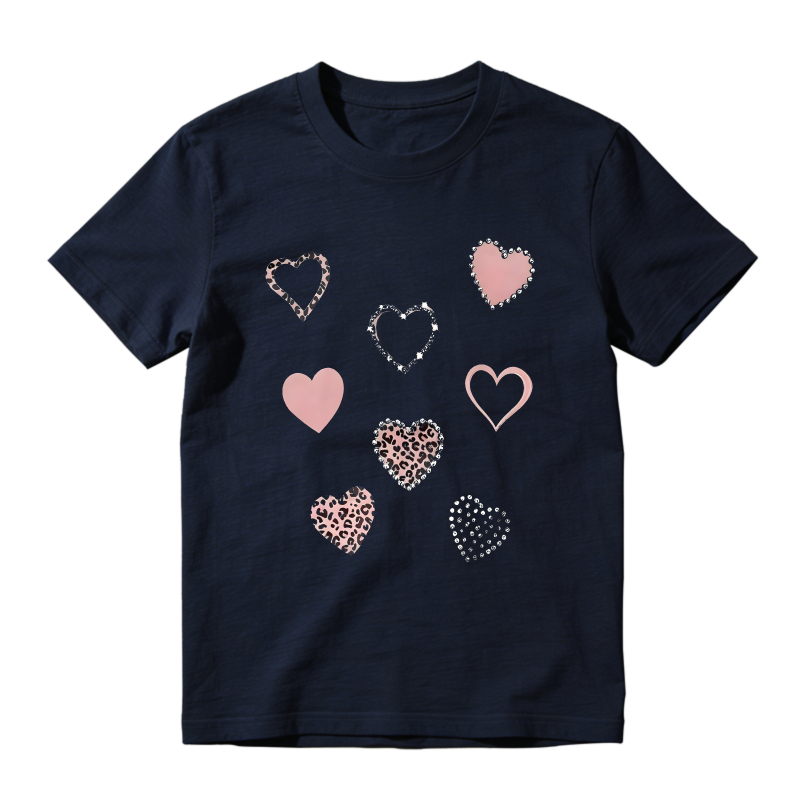 Heart Pattern Unisex Classic T-shirt