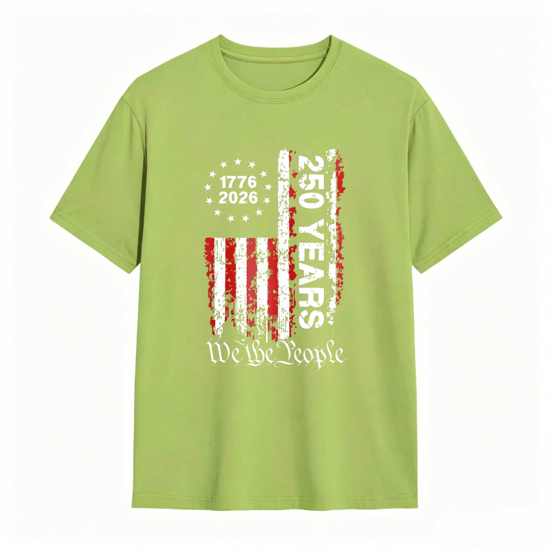 American Flag 1776 2026 250 Years We The People T-shirt