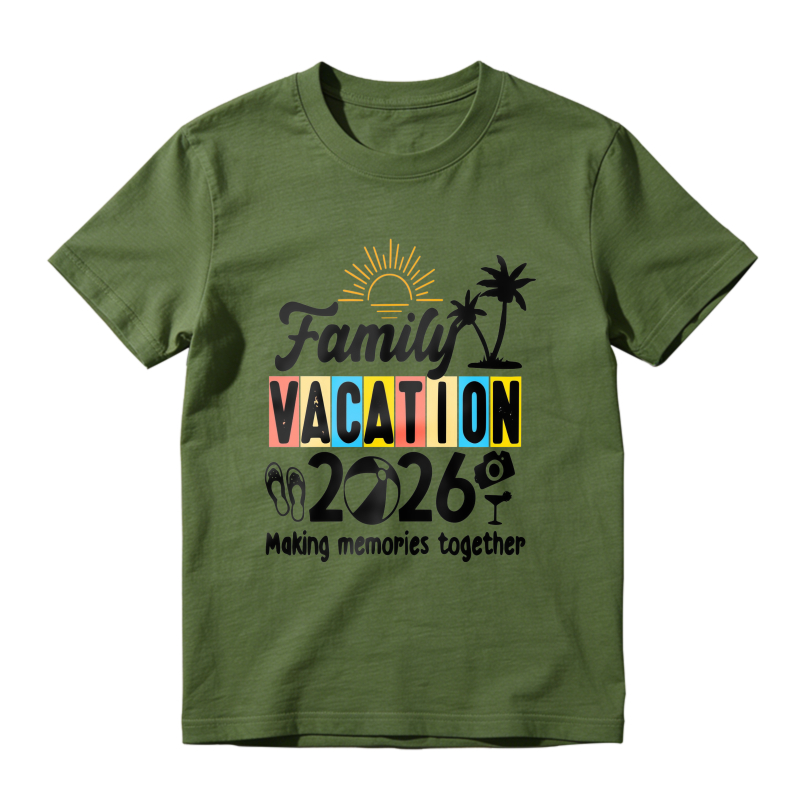 Family Vacation 2026 Making Memories Together Unisex Classic T-shirt