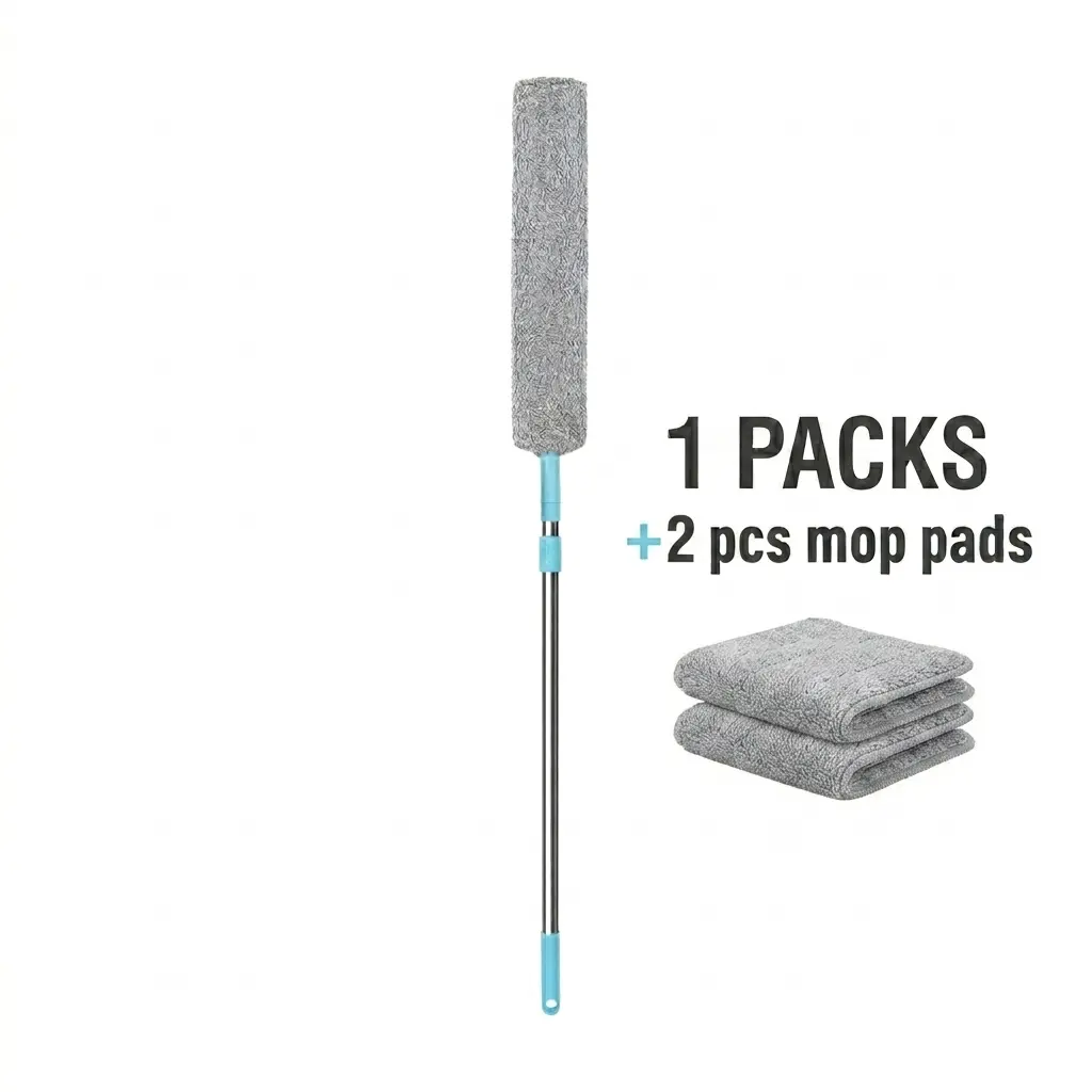 Replacement Gap Duster for Home Coner Place Durable Flexible Arbitrary Bending Microfiber Dust Brush for Under Furniture Bed Couch Fridge