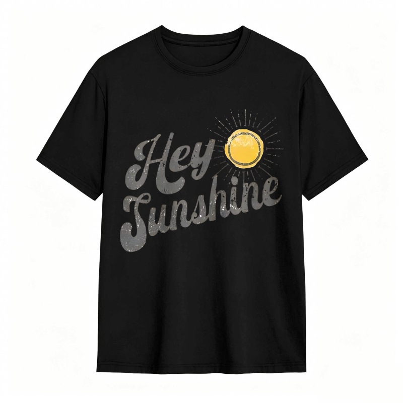 Hey Sunshine Sun Graphic T-shirt