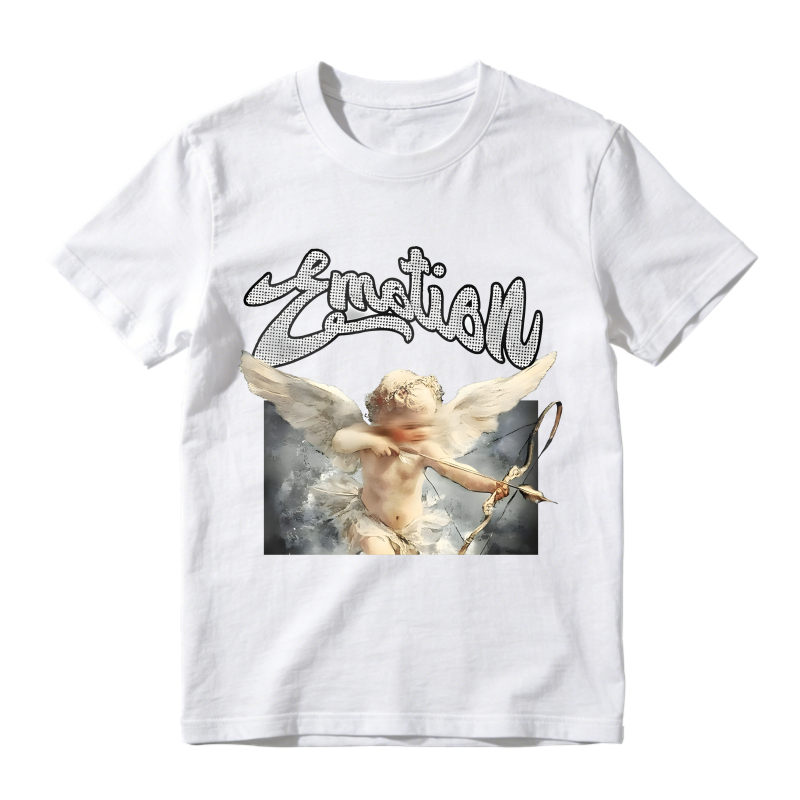 Angel With Bow And Arrow Emotion Unisex Classic T-shirt