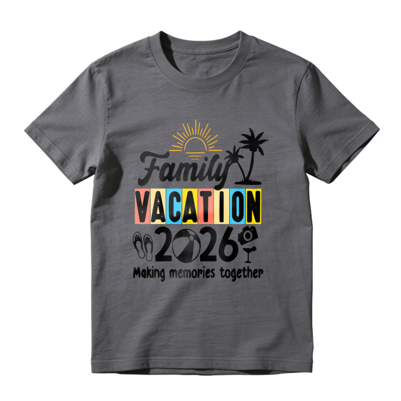 Family Vacation 2026 Making Memories Together Unisex Classic T-shirt