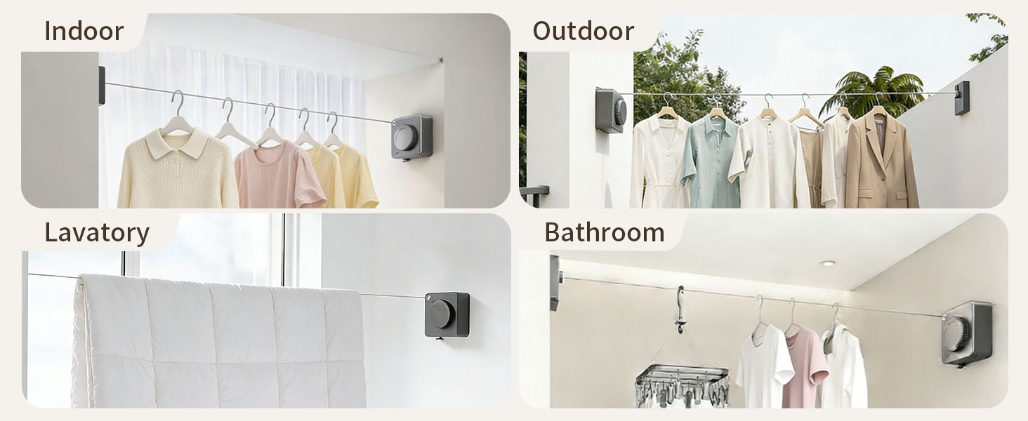 Anti-sag clothes drying