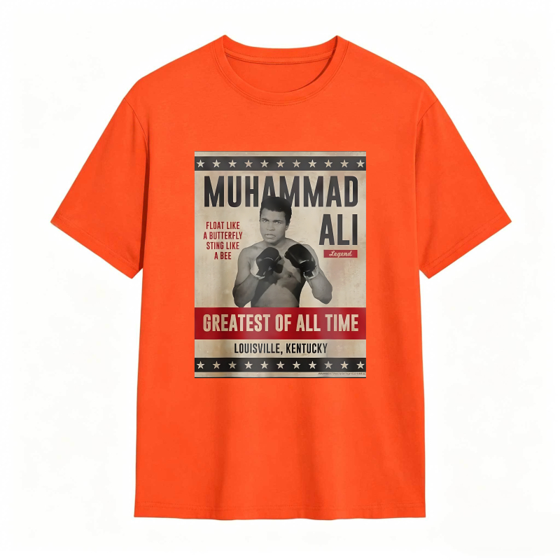 Muhammad Ali Float Like A Butterfly Sting Like A Bee Greatest Of All Time Louisville Kentucky T-shirt