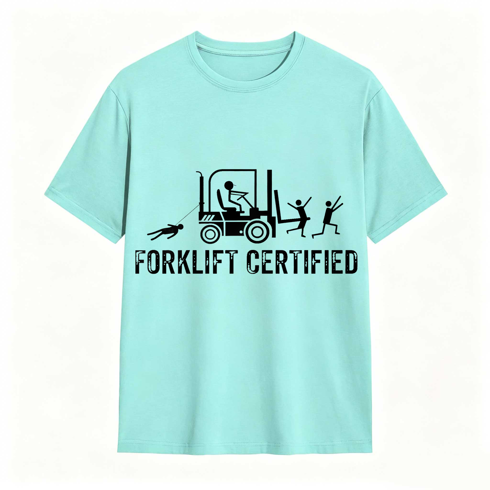 Forklift Certified Shirt, Funny Certified Forklift Operator T-Shirt Graphic tees
