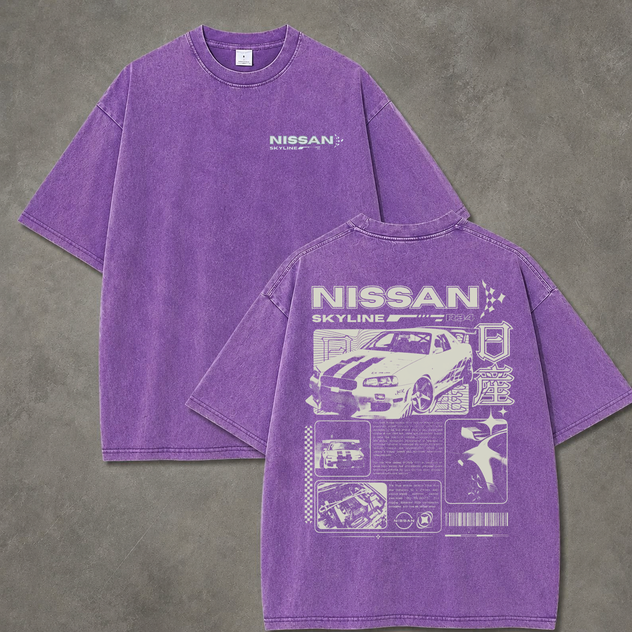 Nissan Skyline R34 Graphic Tee