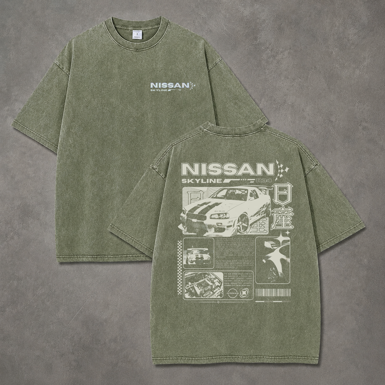 Nissan Skyline R34 Graphic Tee