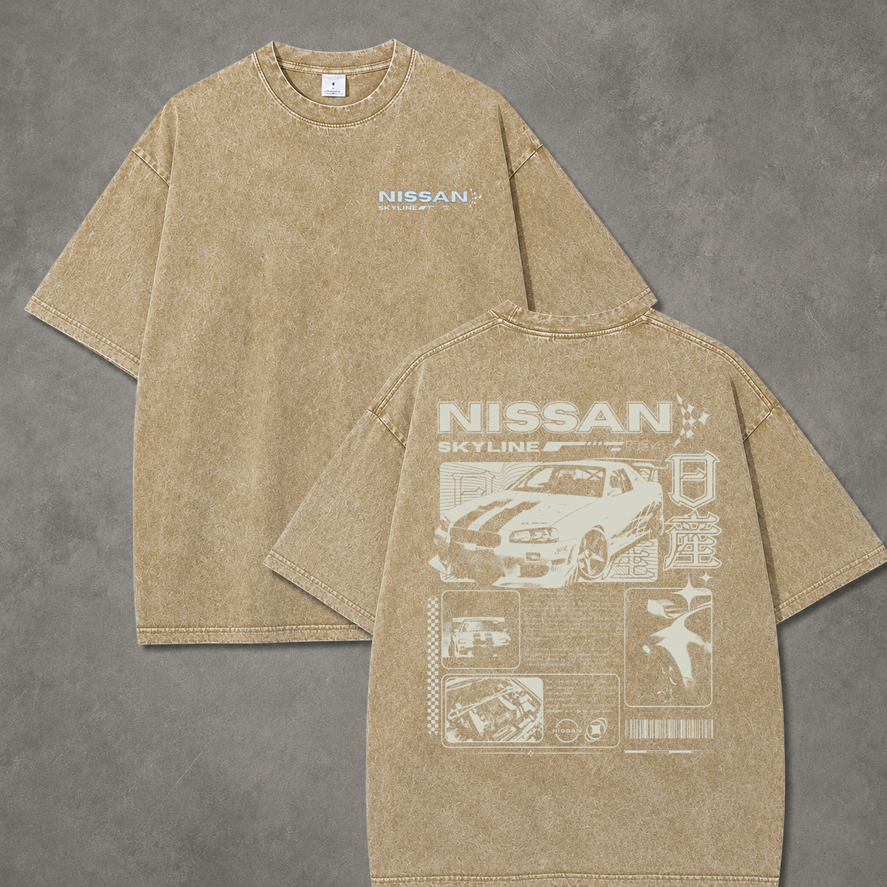 Nissan Skyline R34 Graphic Tee