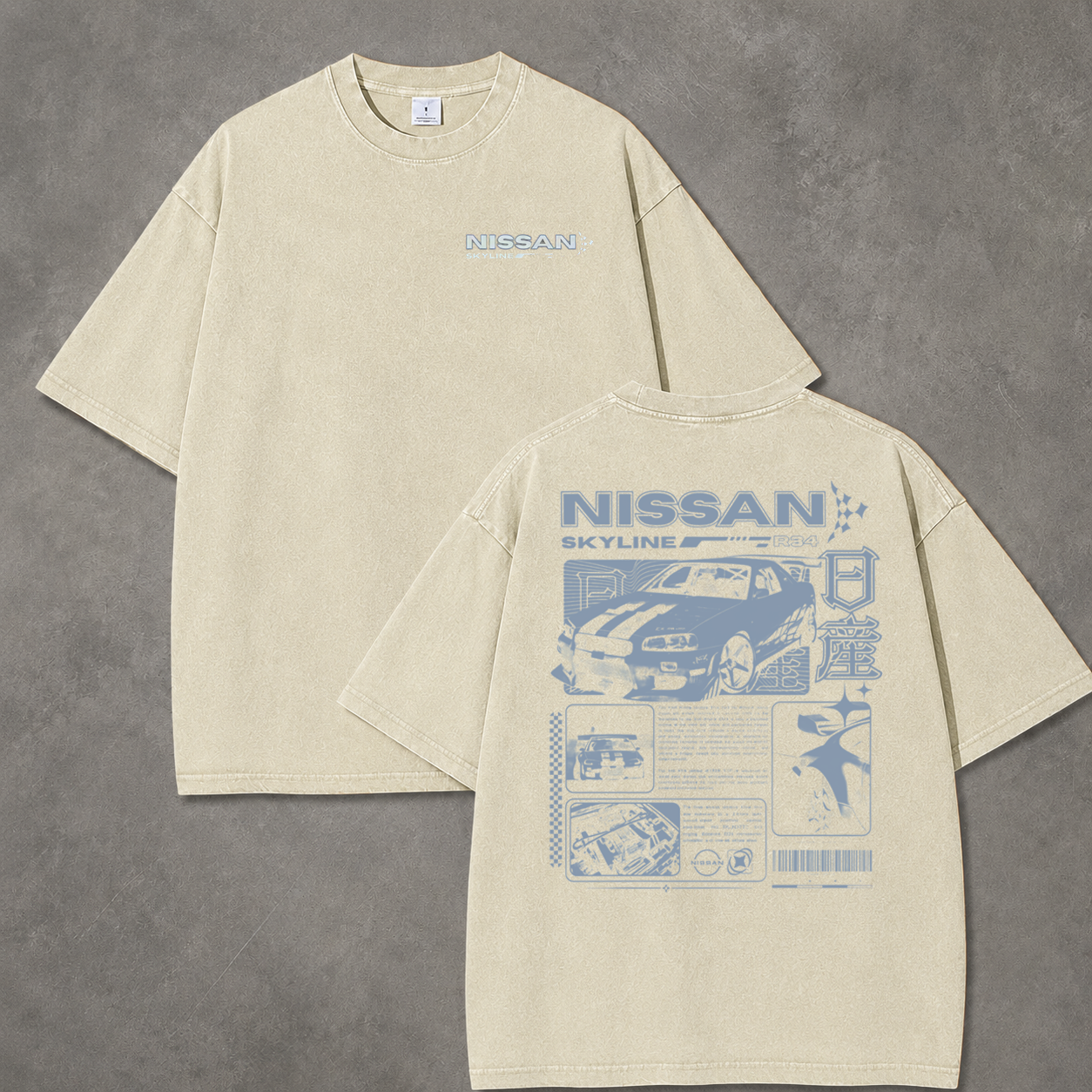 Nissan Skyline R34 Graphic Tee